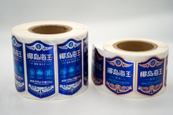 Label Botol Bumbu Jelas Stiker Waterproof Custom Wine Label Kaca Kertas 2