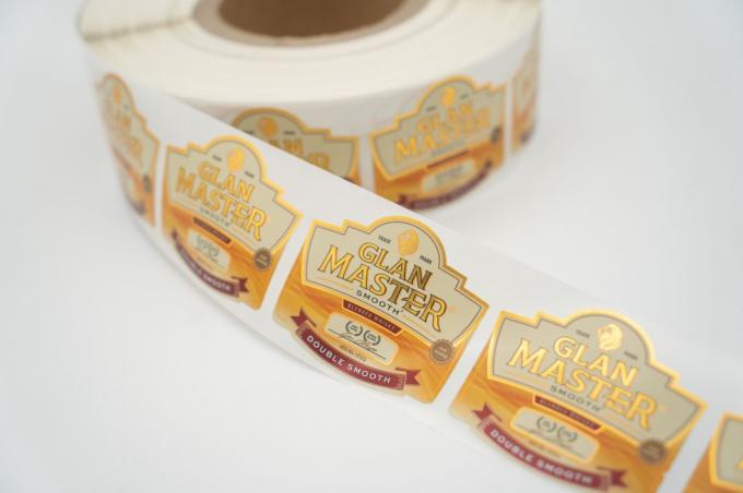 Custom Logo Stiker Label yang dipersonalisasi Lingkaran Stiker Stiker Kertas Label botol khusus 3