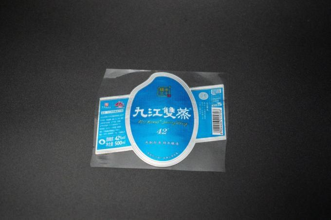 Pencetakan stiker khusus Label tahan air Murah Label tahan air Kertas stiker Label jelas 3
