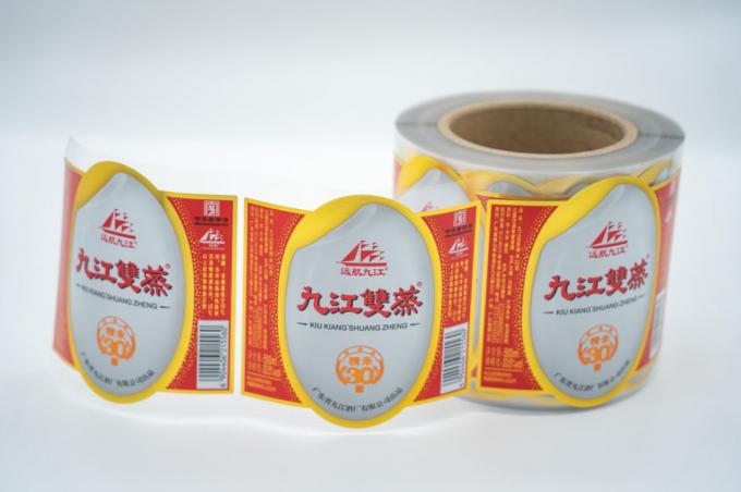 Label Waterproof Jelas Untuk Botol Self Adhesive Eco Friendly Label WINE 1