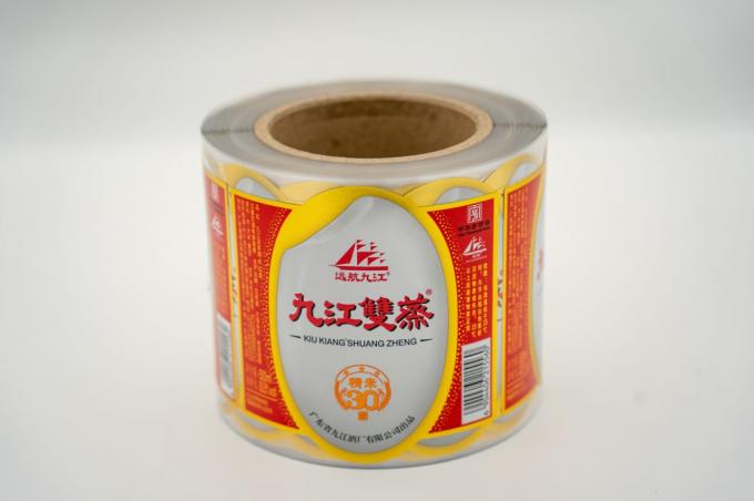 Label Waterproof Jelas Untuk Botol Self Adhesive Eco Friendly Label WINE 2