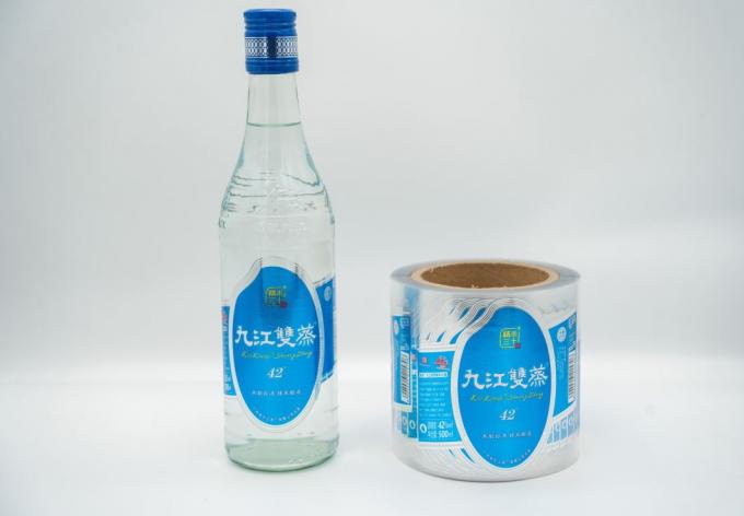Label botol anggur yang dapat dicetak jelas Label bisnis kustom Sticker Percetakan kertas 1