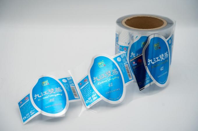 Label botol anggur yang dapat dicetak jelas Label bisnis kustom Sticker Percetakan kertas 3