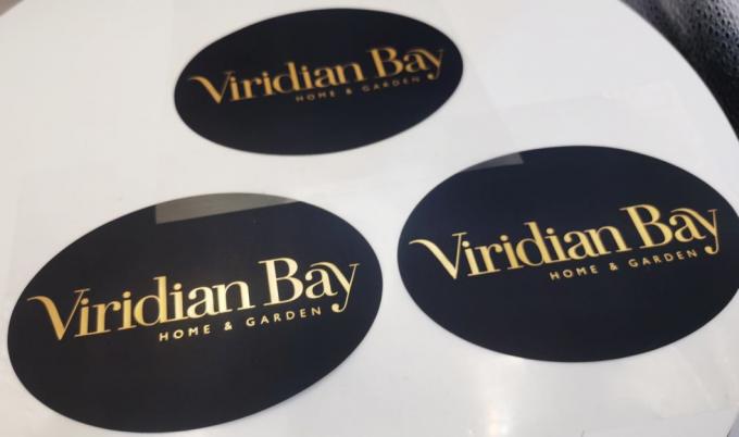 Custom Die Cut Vinyl Sticker Glossy Self Adhesive Label Roll 4