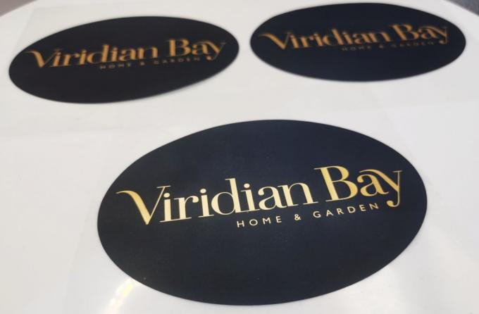Custom Die Cut Vinyl Sticker Glossy Self Adhesive Label Roll 5