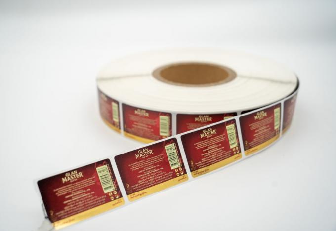 Vinyl Self Adhesive Label Waterproof Custom Logo Sticker Untuk Kemasan 3
