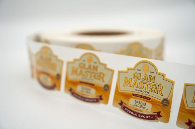 Vinyl Self Adhesive Label Waterproof Custom Logo Sticker Untuk Kemasan 2