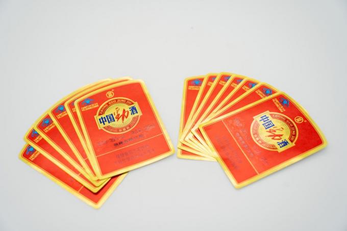 Waterproof Custom Logo Sticker Printing Clear Sticker Labels Untuk Botol 1