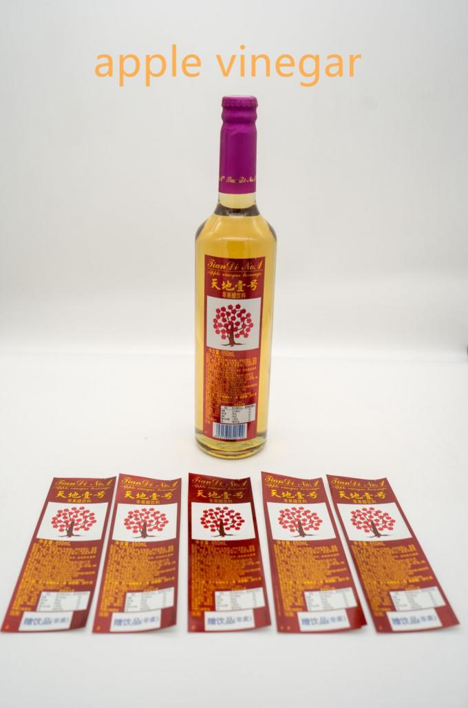 Waterproof Custom Logo Sticker Printing Clear Sticker Labels Untuk Botol 2