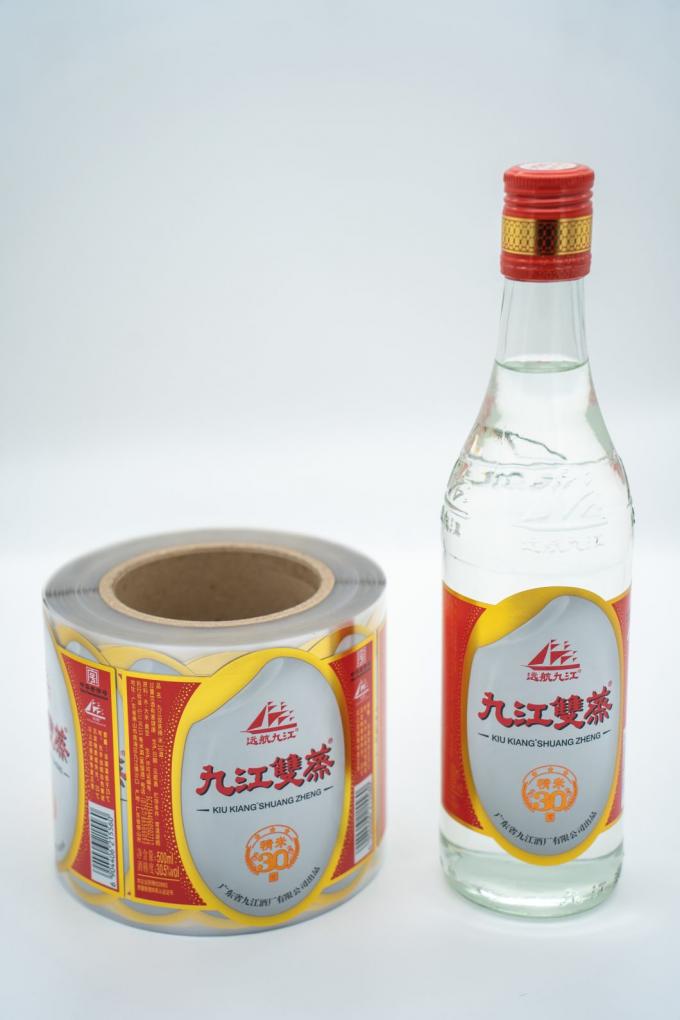 Label tahan air khusus yang bisa dilepas untuk botol 3