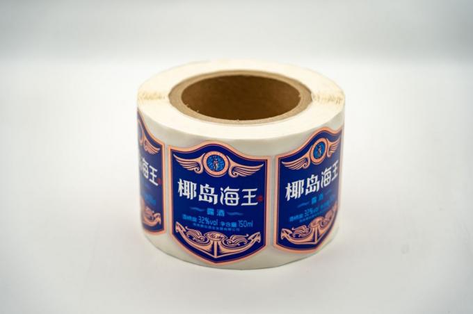 Label botol perasa perekat yang disesuaikan Sticker kertas Whisky Sticker label 1