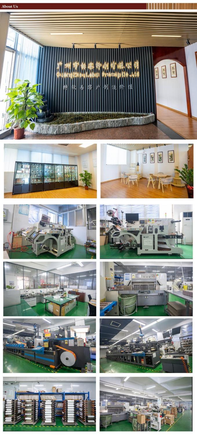 Fitur tahan air tahan air tahan air tahan minyak tahan panas tahan statis tahan glossy/matte transparan/non-transparan 4