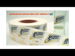 Self Adhesive Label & Disesuaikan Label Sticker