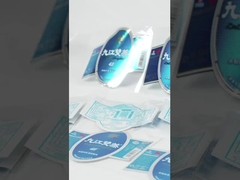 Personalize Avery Address Stickers Label Bulat Warna yang Jelas