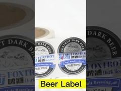 Label Botol Vinyl Bumbu Pribadi Mencetak Label Stiker Bisnis Khusus