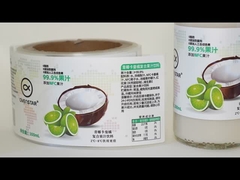 Label stiker bundar paket khusus dengan kapasitas produksi yang sangat baik untuk label botol minuman