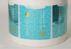 efek layar sutra untuk label