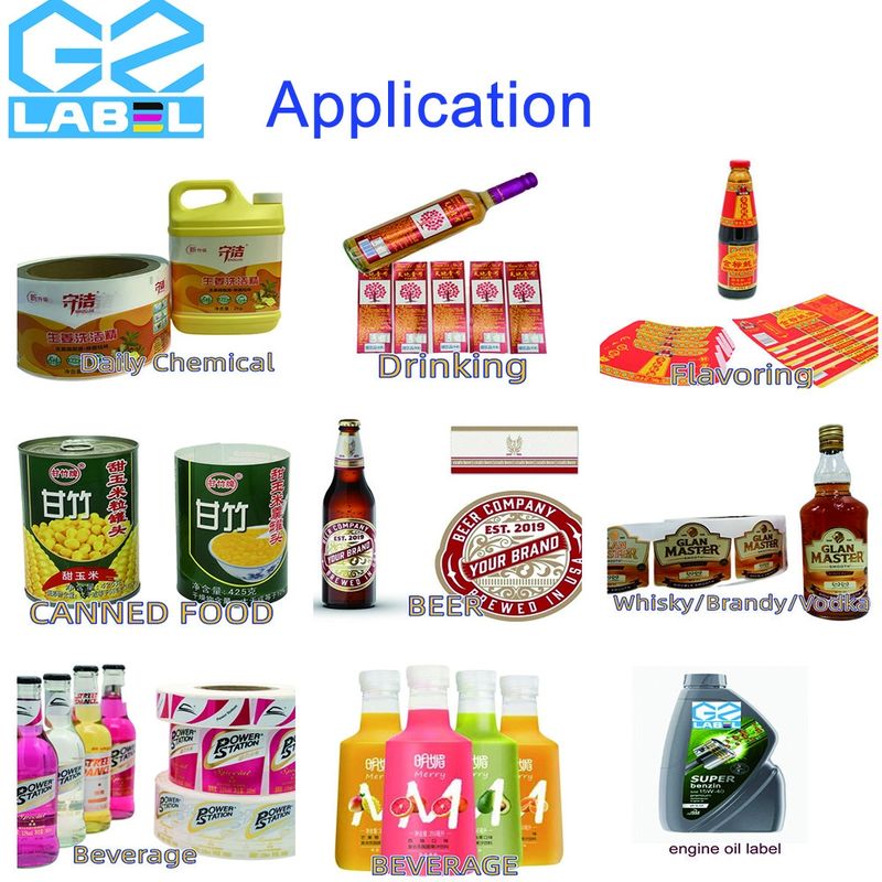 Stiker Label Disesuaikan untuk Solusi Kemasan Minuman Profesional dengan Bahan dan Desain yang Dapat Disesuaikan untuk Pembeli B2B