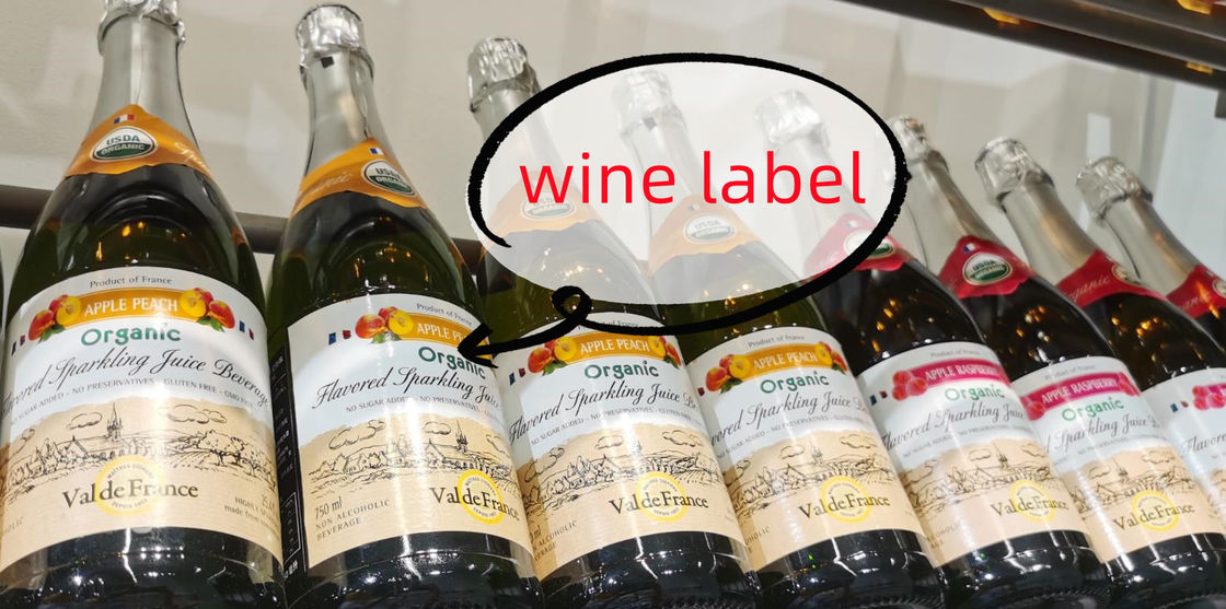Self Adhesive Natal Tag Dymo custom terima kasih label ini Side Up Sticker