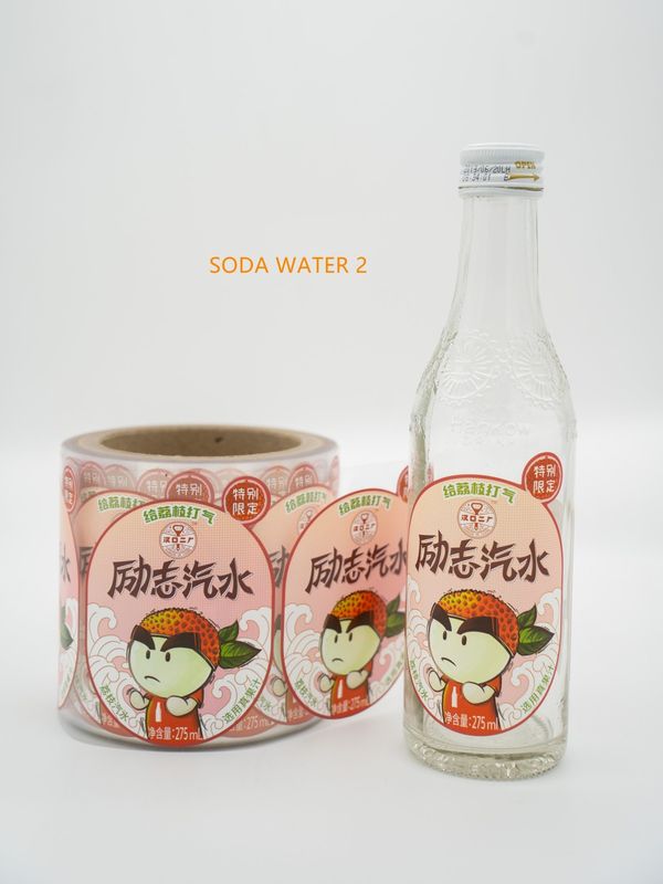 Full Color dicetak label lengket sendiri Rolls Custom Logo Sticker Waterproof