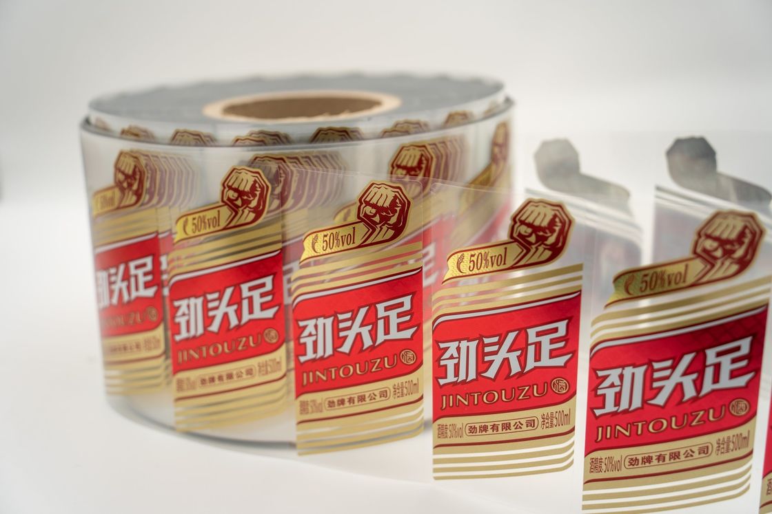 Label perekat diri yang disesuaikan untuk jus anggur dan produk perasa