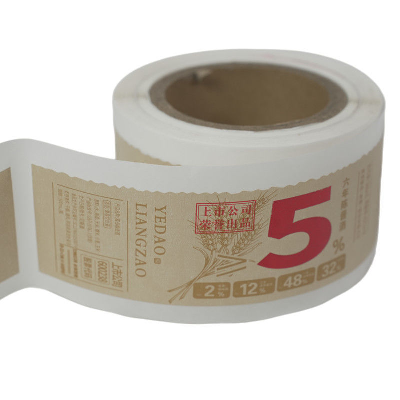 Label Perekat Diri yang Disesuaikan untuk Produsen Stiker Label Kemasan Botol Anggur dan Bir