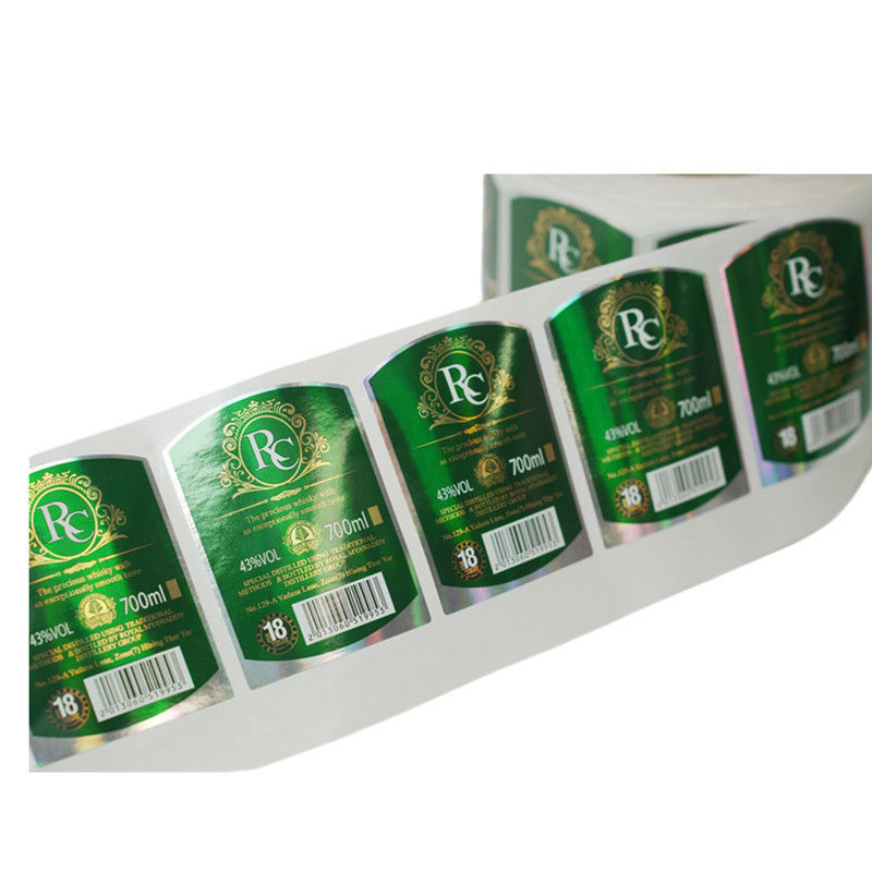Self Adhesive Custom Clear Vinyl Sticker Transparan Cetak Label alamat kembali