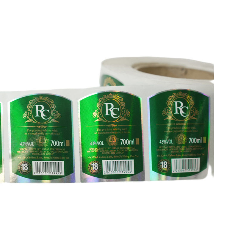 Self Adhesive Custom Clear Vinyl Sticker Transparan Cetak Label alamat kembali