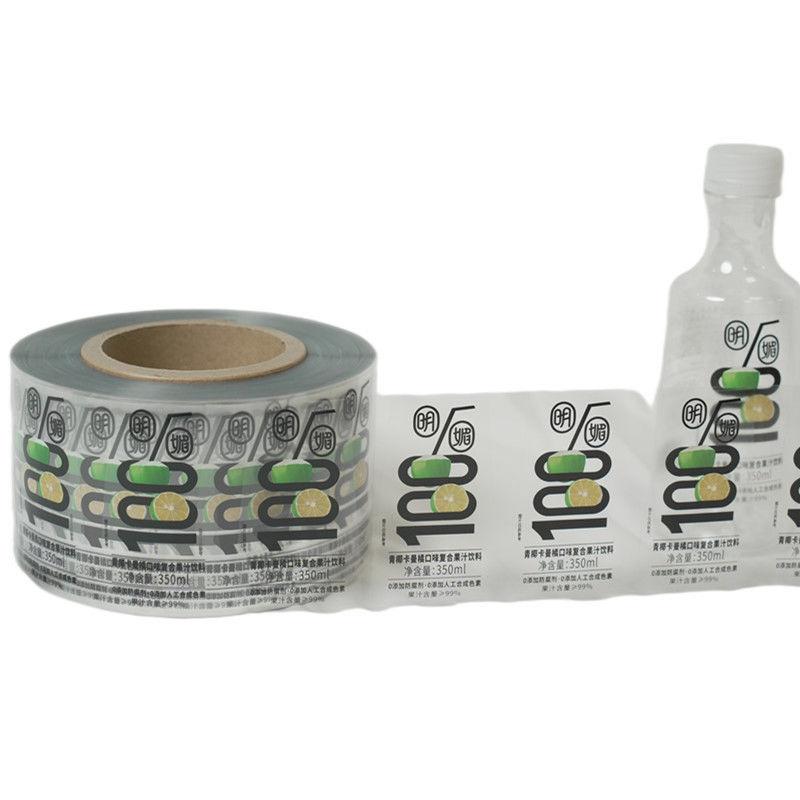 Label botol minuman transparan dan tidak transparan untuk kebutuhan merek yang berbeda