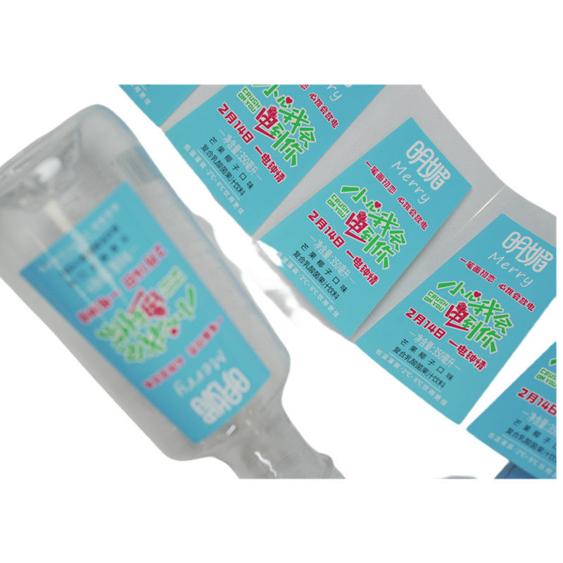 Label perekat diri tahan air dan tahan lama untuk botol aromasi Lampu / Matte Finish dan berbagai bahan