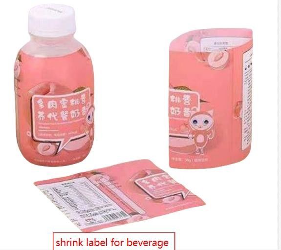 Menurunkan Label Sleeve untuk Botol Minuman Waterproof dan awet Ukuran dan Bentuk Disesuaikan Pencetakan Pasokan Langsung Waktu Pelaksanaan Cepat 99,9% Kepuasan Pelanggan Kompetitif