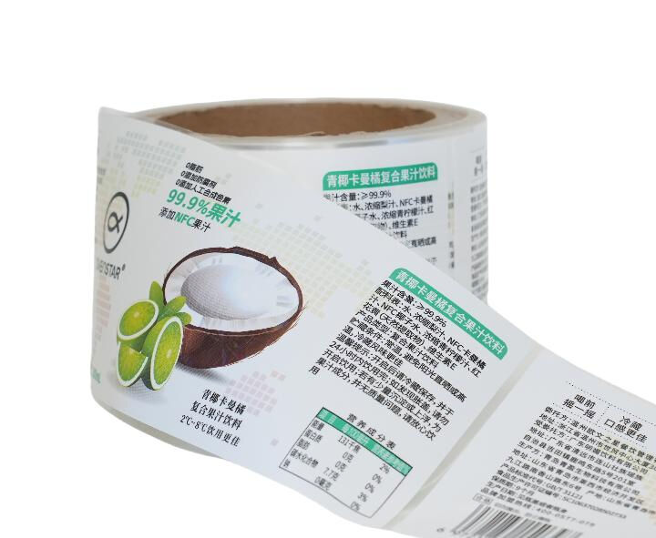 Beer Bottle Label Packing by Rolls or Sheets Lead Time Normal in 5-7 Days