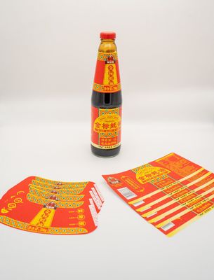 Label lem basah yang disesuaikan untuk label minuman label perasa label jus label label minuman