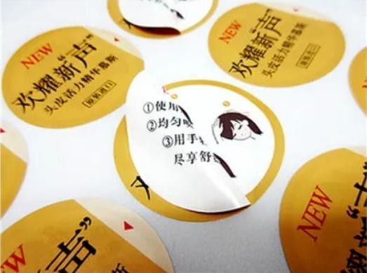 Multilayer Self Adhesive Label Kosmetik Deskripsi Label Waterproof Barcode Label