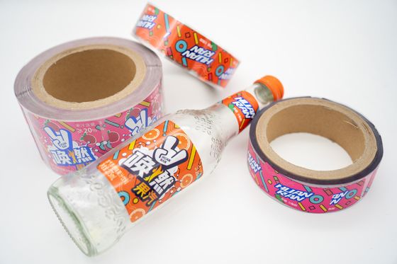 Label Botol Minuman Disesuaikan Kaca Glossy S Sticker Label Perekat Sticker