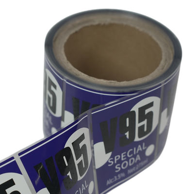 Epoxy Custom Label Farmasi Pakaian Sticker Label Waterproof Pencetakan