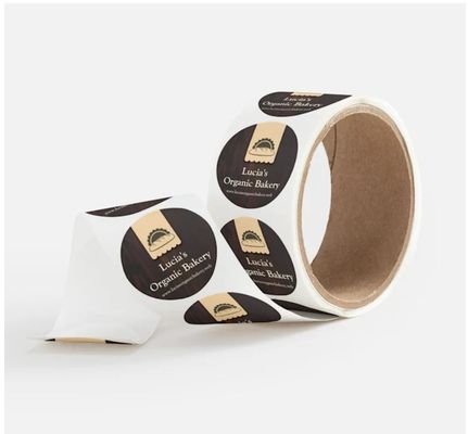Self Adhesive Label pencetakan anggur yang dipersonalisasi Label botol Label makanan dan minuman