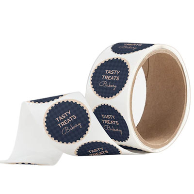 Custom Die Cut Vinyl Sticker Glossy Self Adhesive Label Roll