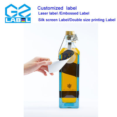 Tahan Air Custom Dome Sticker Label Mencetak Bulat Uline Lemah Sticker