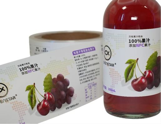Laminasi Stamping Foil Embossing dan Lebih Banyak Pilihan Kerajinan untuk Label Botol Minuman