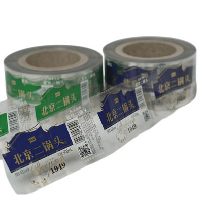 Label Botol Bir Ale Dan Lager Tahan Air Perekat Untuk Pengemasan Profesional yang Disesuaikan